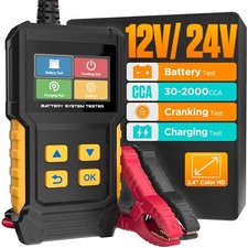 12/24V Car Battery Tester Load