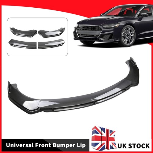 Carbon fiber front bumper - carbon,