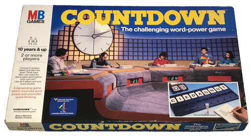 Countdown game show - countdown,