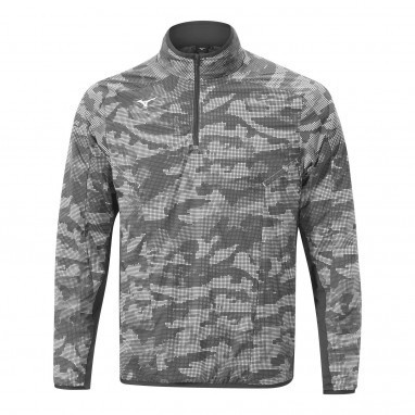 Mizuno winter stretch zip - mizuno, 1/4