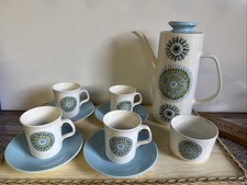 Retro Vintage Coffee Set Aztec