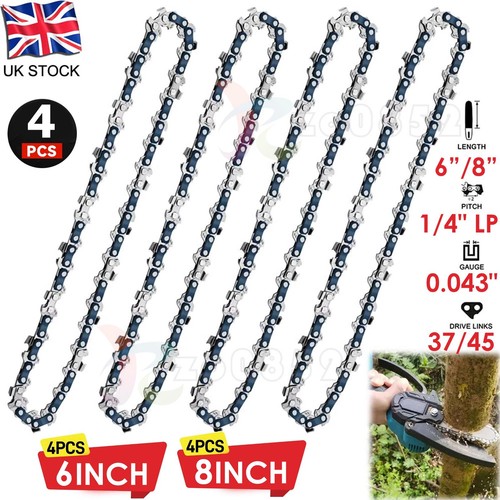 Chainsaw saw chain - 4x,