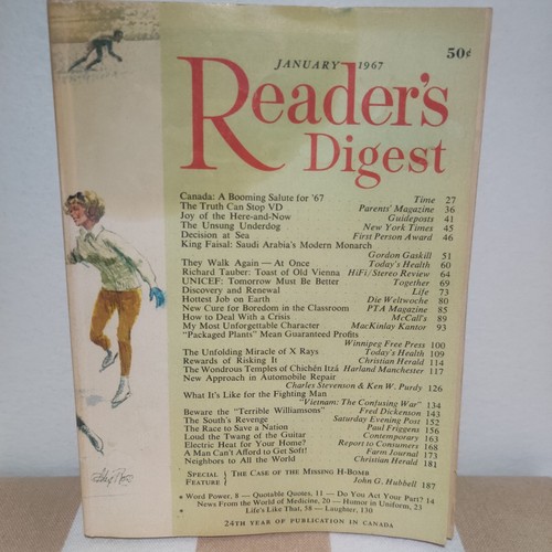 Readers digest january - digest,