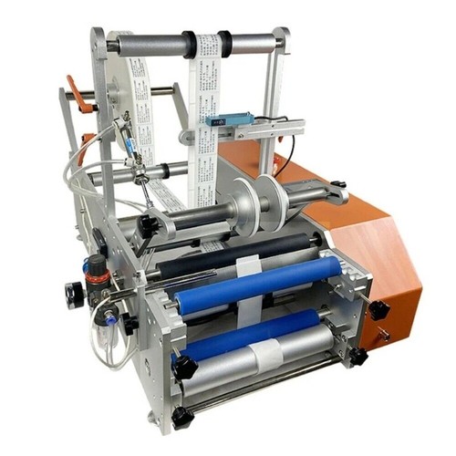 Round bottle labeling - bottle, machine