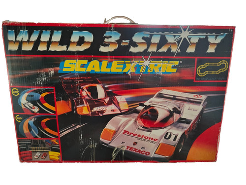 Vintage scalextric set wild - scalextric, 3