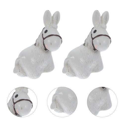 Pcs tiny resin animals - 6,