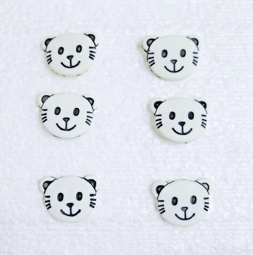 Teddy bear head buttons - teddy,