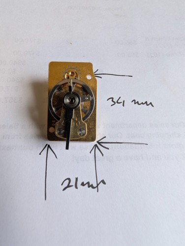 Carriage clock escapement - clock,