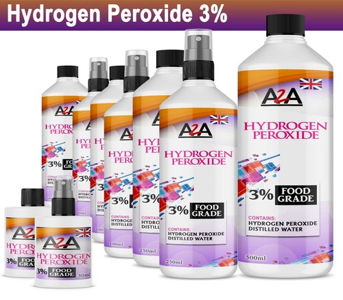 Hydrogen peroxide food - hydrogen, 3%
