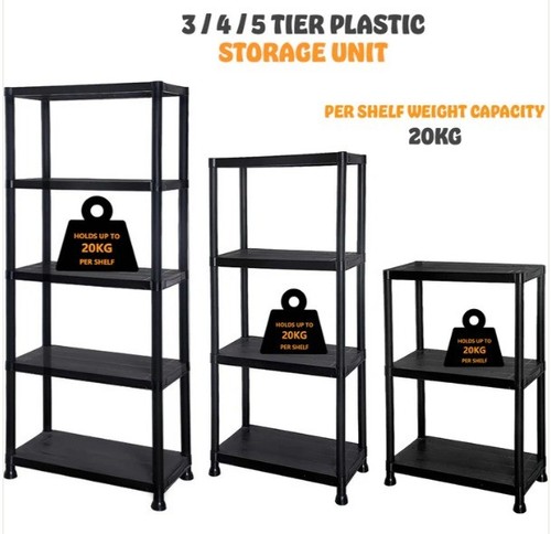 Tier storage shelving - 3/4/5,