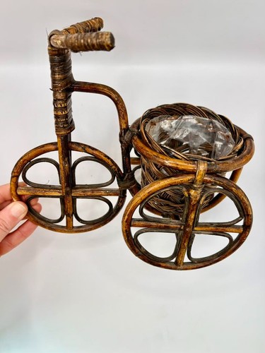 Vintage wooden tricycle