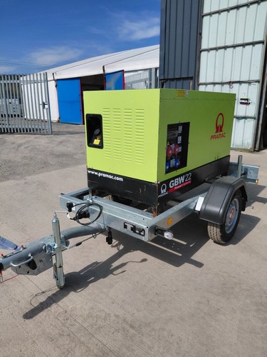 Diesel generator used pramac - diesel,