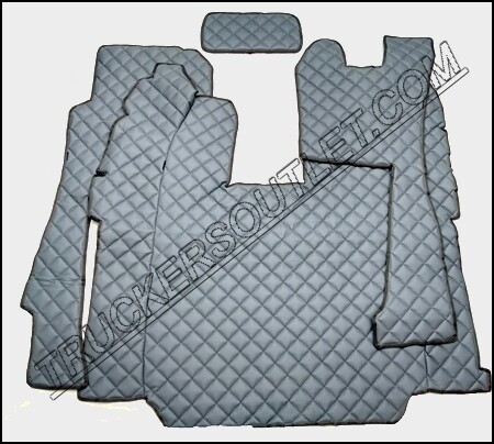 Scania floor set leatherette - scania, g