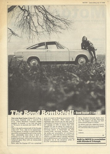 Bond equipe litre gt - litre,