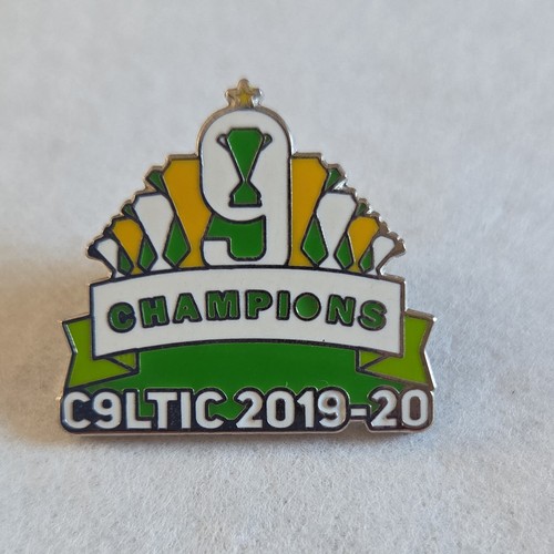 Retro celtic pin badge - fc,