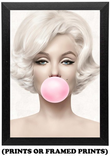 Bubblegum marilyn monroe a5 - bubblegum, (a5