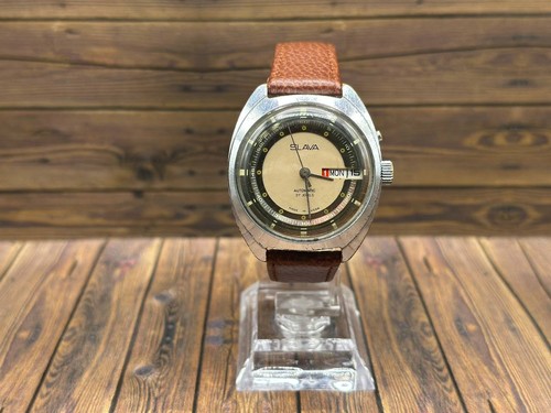 Vintage men watch slava - watch,