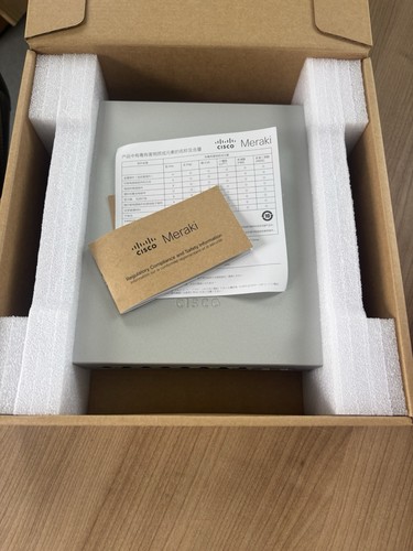 New cisco meraki switch - new,