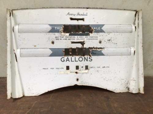 Vintage petrol pump - pump, avery