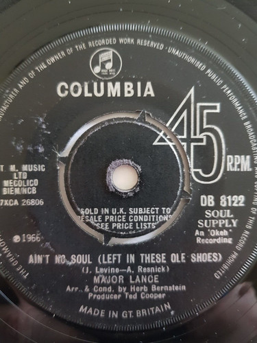Major lance ain - soul, left