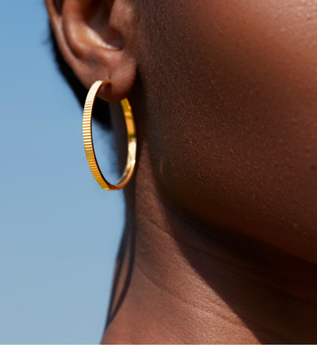 Monica vinader gold large - vinader,
