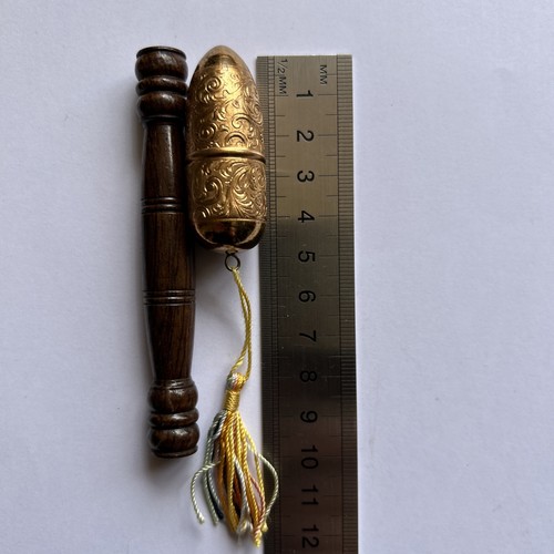 Vintage wooden sewing needle - sewing,