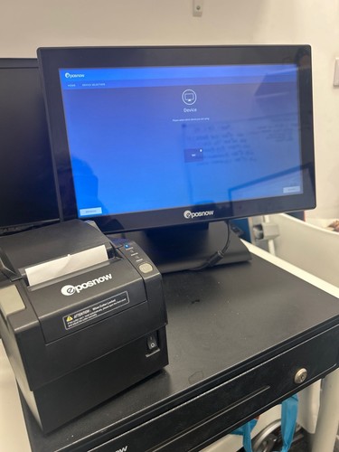 Epos now pos till - epos, with