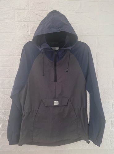 Penfield grey navy hooded - navy, zip