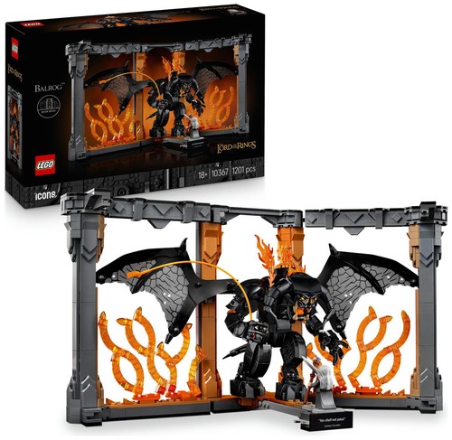 Lego lord the - of, balrog