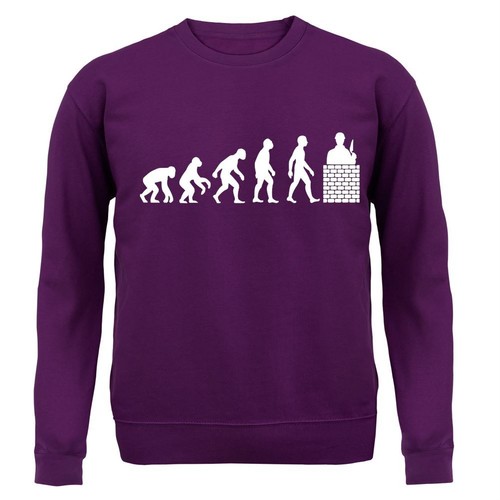 Evolution man brick layer - evolution,