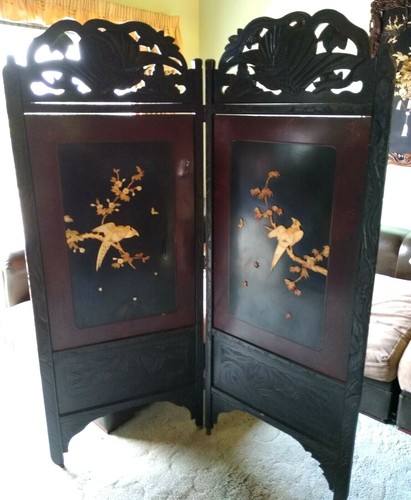 Antique screen divider - antique,