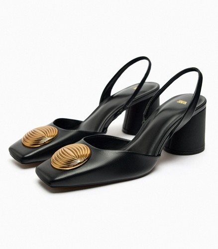 Zara leather sandals - zara,