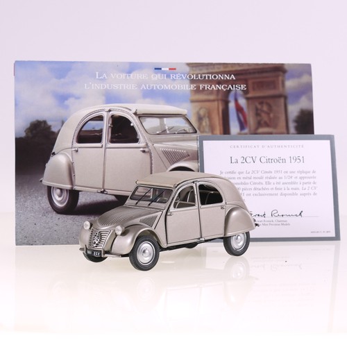 Franklin mint citroën 2cv - mint,
