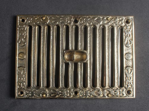 Solid cast brass open - 6",