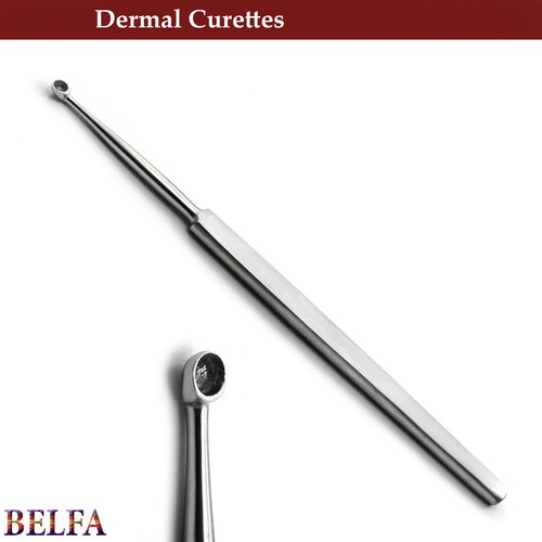 Medical dermal verruca curette - dermal,