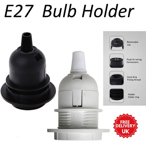 Plastic holders edison e27 - holders,