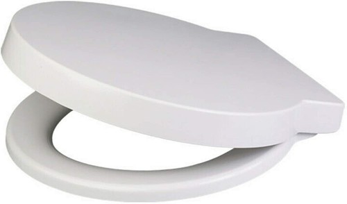 Round soft close toilet - round,