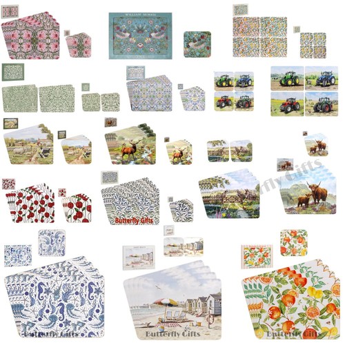 Set non slip placemats - of, 4