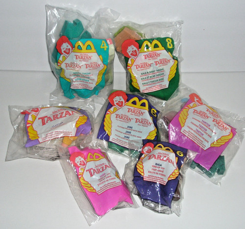 Mcdonalds happy meal - mcdonalds, tarzan