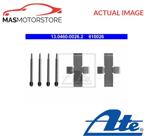 Brake pads fitting kit - pads, shims