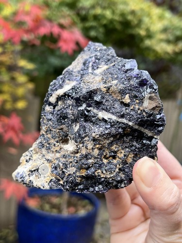 Blue john fluorite - john,