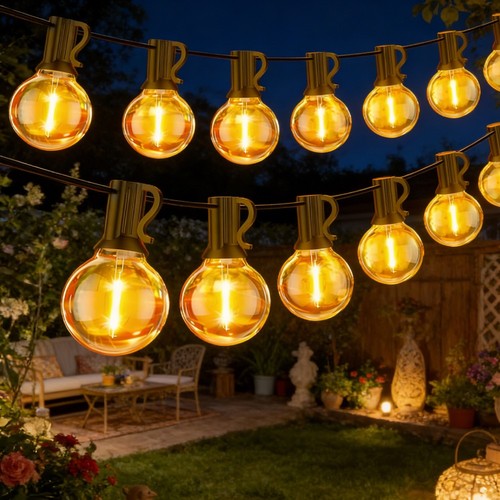Outdoor festoon string lights - outdoor,