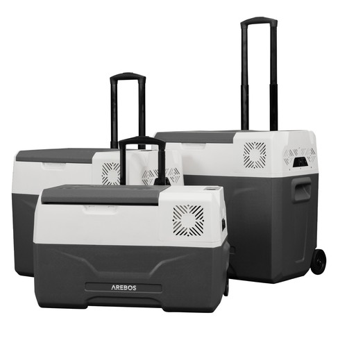 Arebos compressor cool box - arebos,
