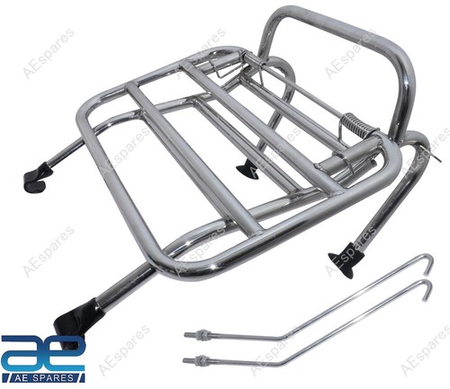 Front rack carrier chrome - carrier,