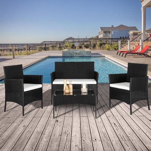 Outdoor garden pe - 4, rattan