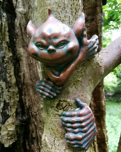Garden goblin ornament tree - goblin,