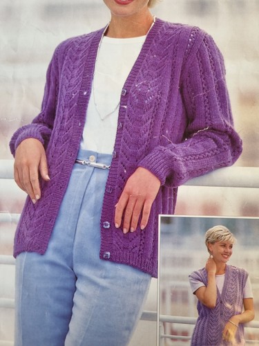 Knitting pattern lady dk - lady's,