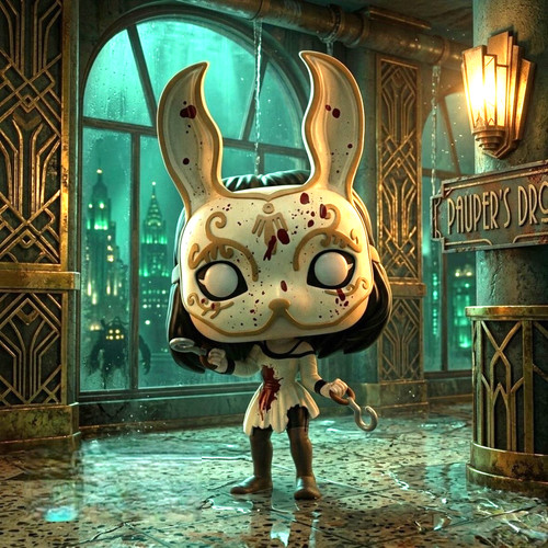 Bioshock masked splicer - bioshock,