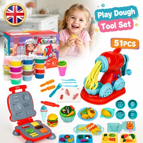 51pcs play dough tool set - tool, set,