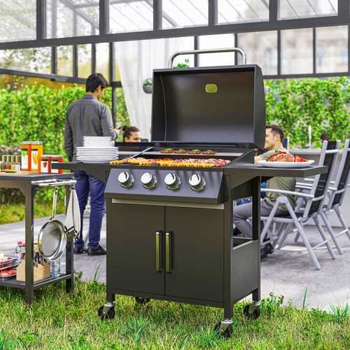 Outdoor burner gas grill - 4,